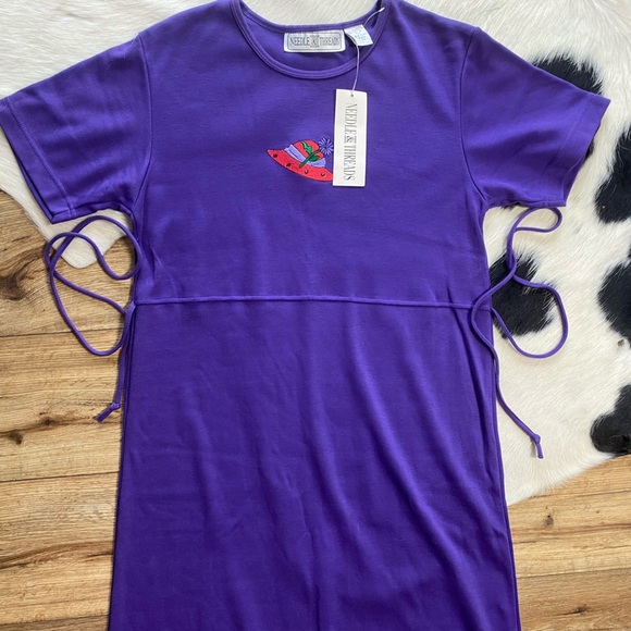 Needle & Thread Embellished Purple Maxi Dress - Picture 3 of 8